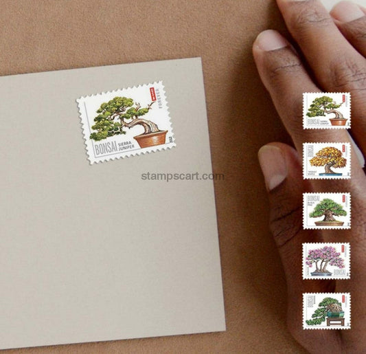 Bonsai Trees (U.S. 2012) Forever Postage Stamps 100 pcs
