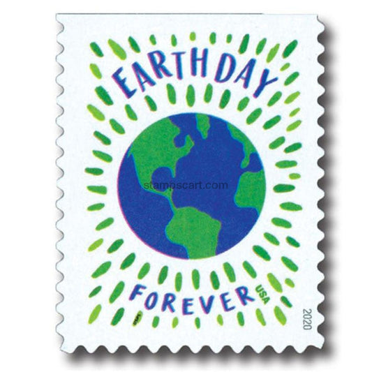 Earth Day (U.S. 2020) Forever Postage Stamps 100 pcs