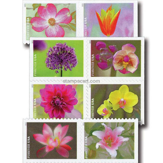 Garden Beauty (U.S. 2021) Forever Postage Stamps 100 pcs
