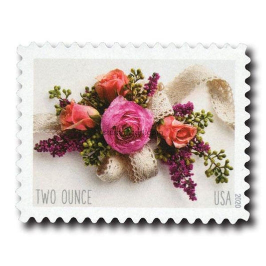 Garden Corsage (U.S. 2020) Two-Ounce Forever Postage Stamps 100pcs