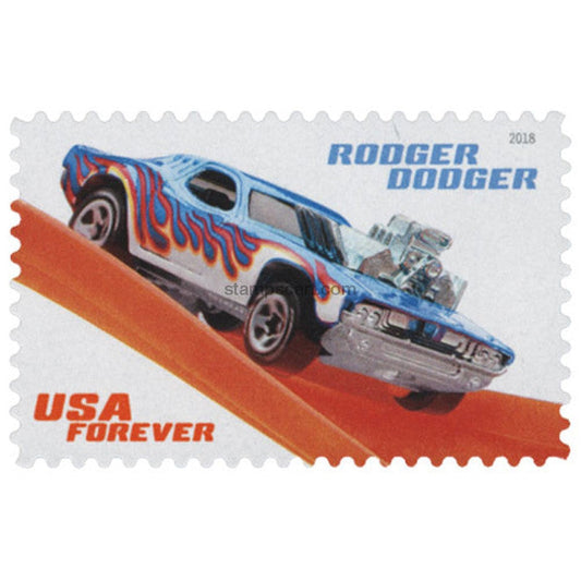 Hot Wheels 2018 First-Class Forever Postage Stamps 100pcs