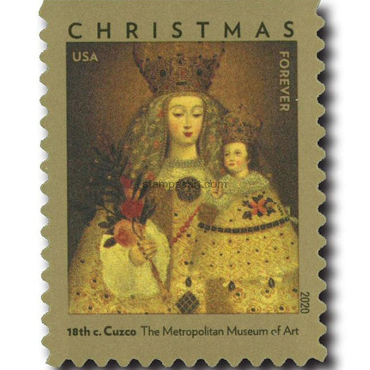 Our Lady of Guapulo (Christmas) (U.S. 2020) Forever Postage Stamps 100 pcs