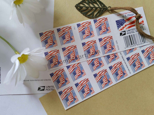 u.s. flag stamps