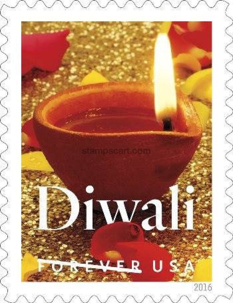 Diwali Stamps 2016 Forever Postage Stamps 100pcs