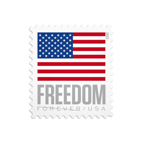 U.S. Flag 2023 Booklet Forever Postage Stamps 100 pcs